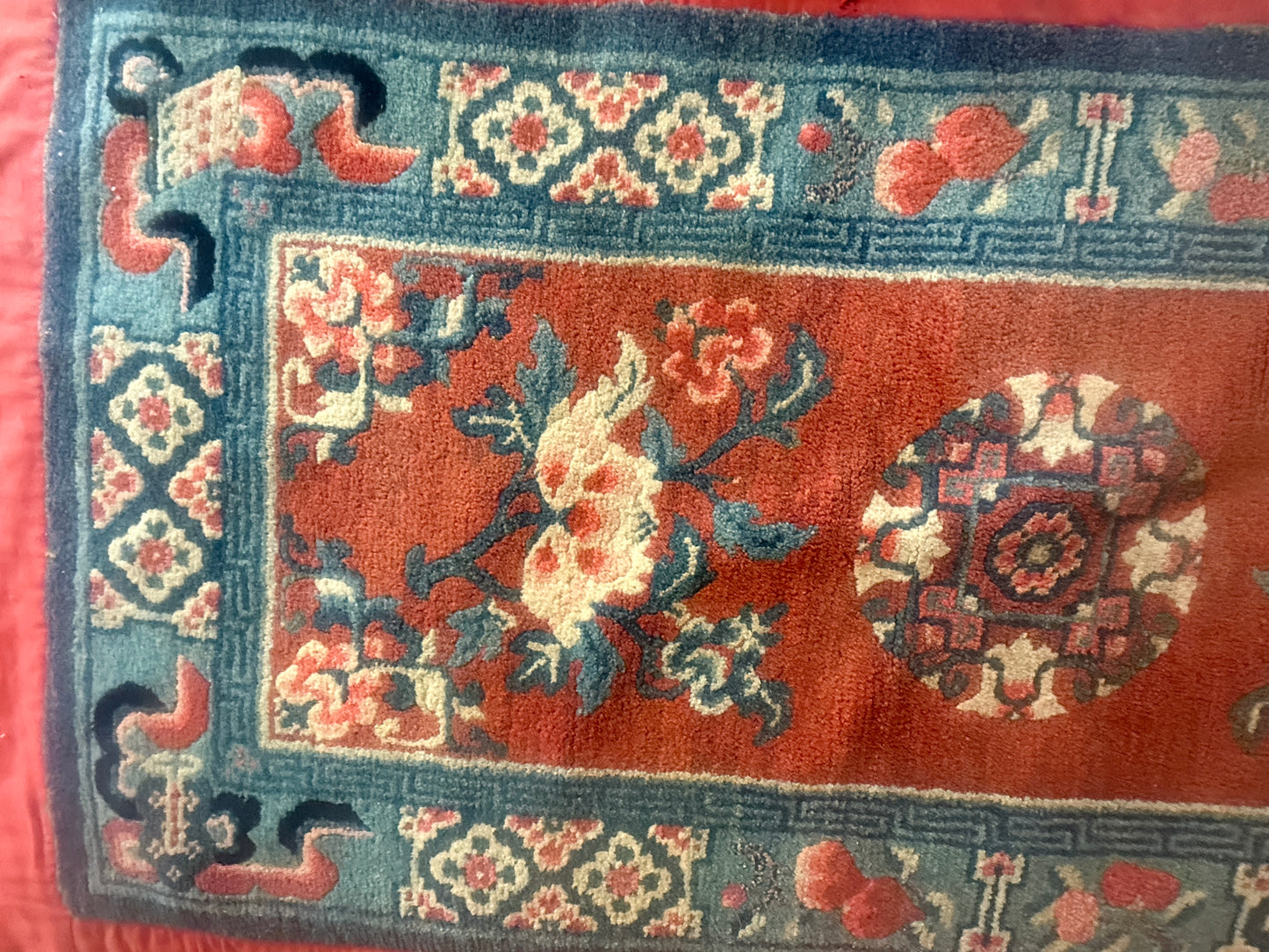 A pair ofTibetan rugs