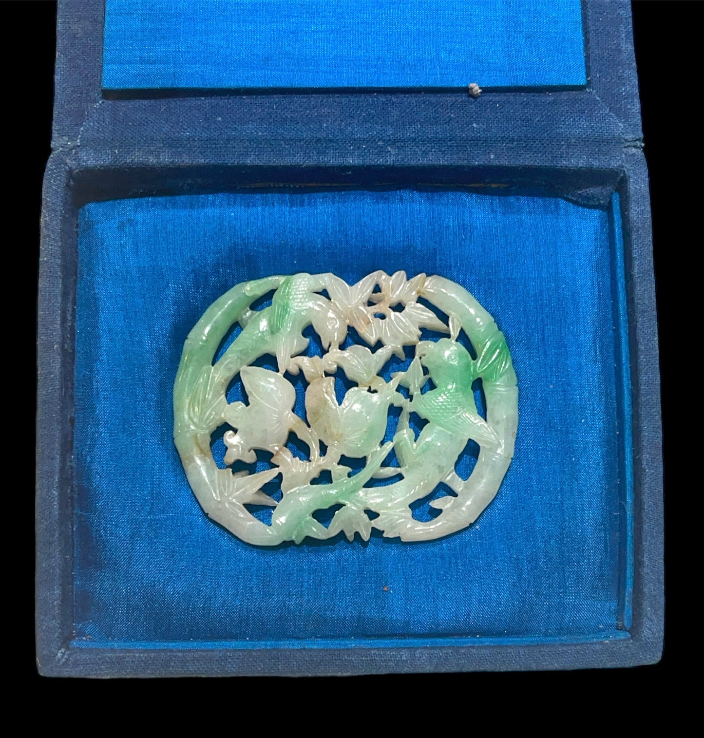 Antique jadeite plaque