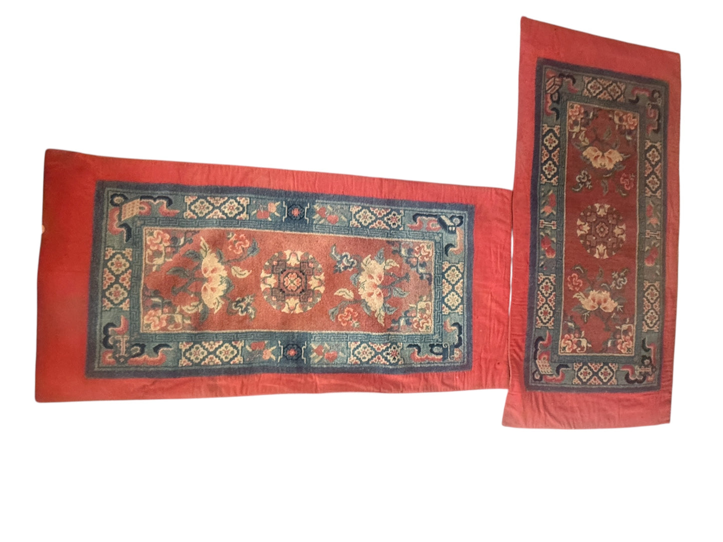 A pair ofTibetan rugs