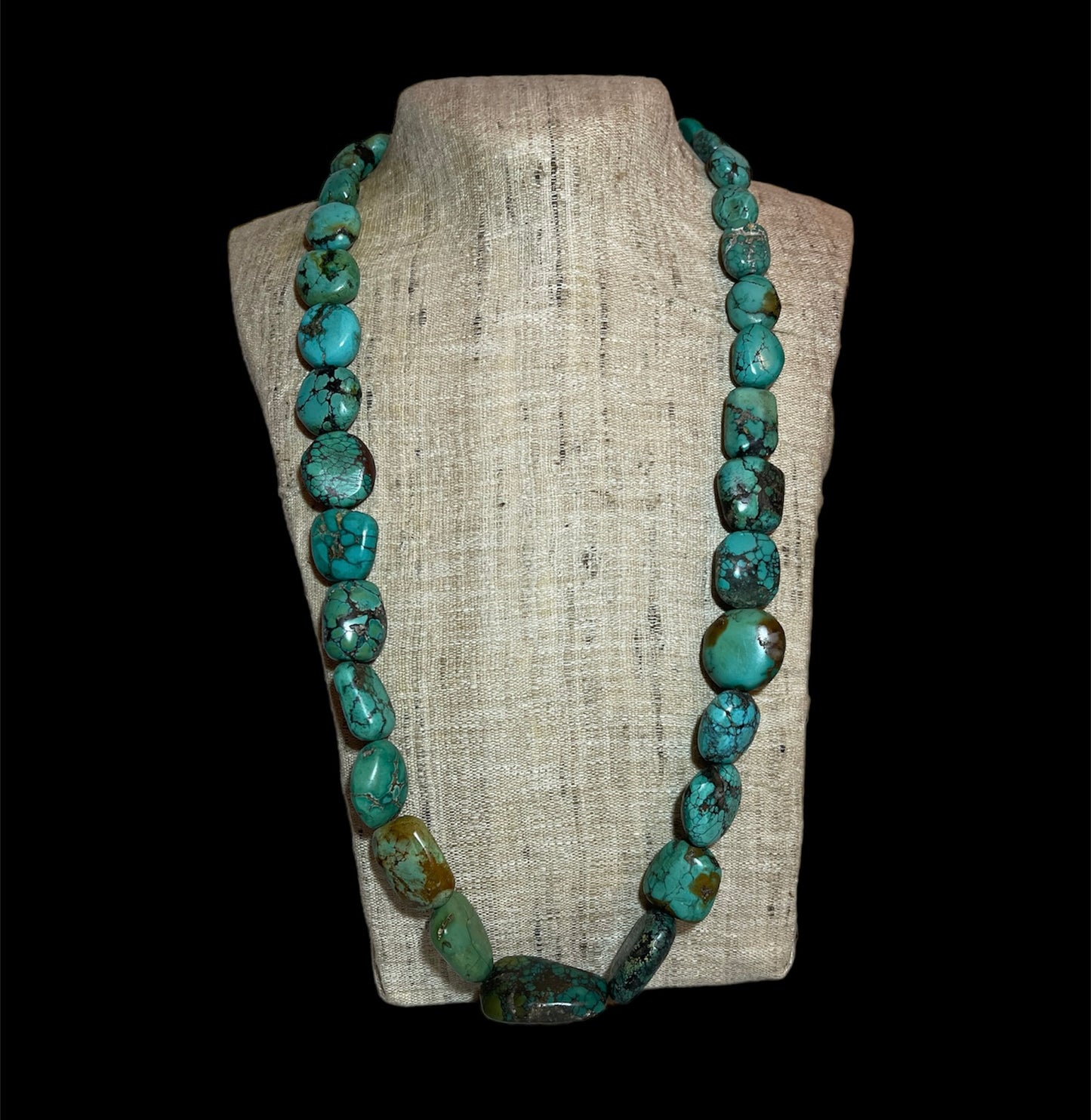 Necklaces with antique Tibetan / Ladakhi turquoise beads