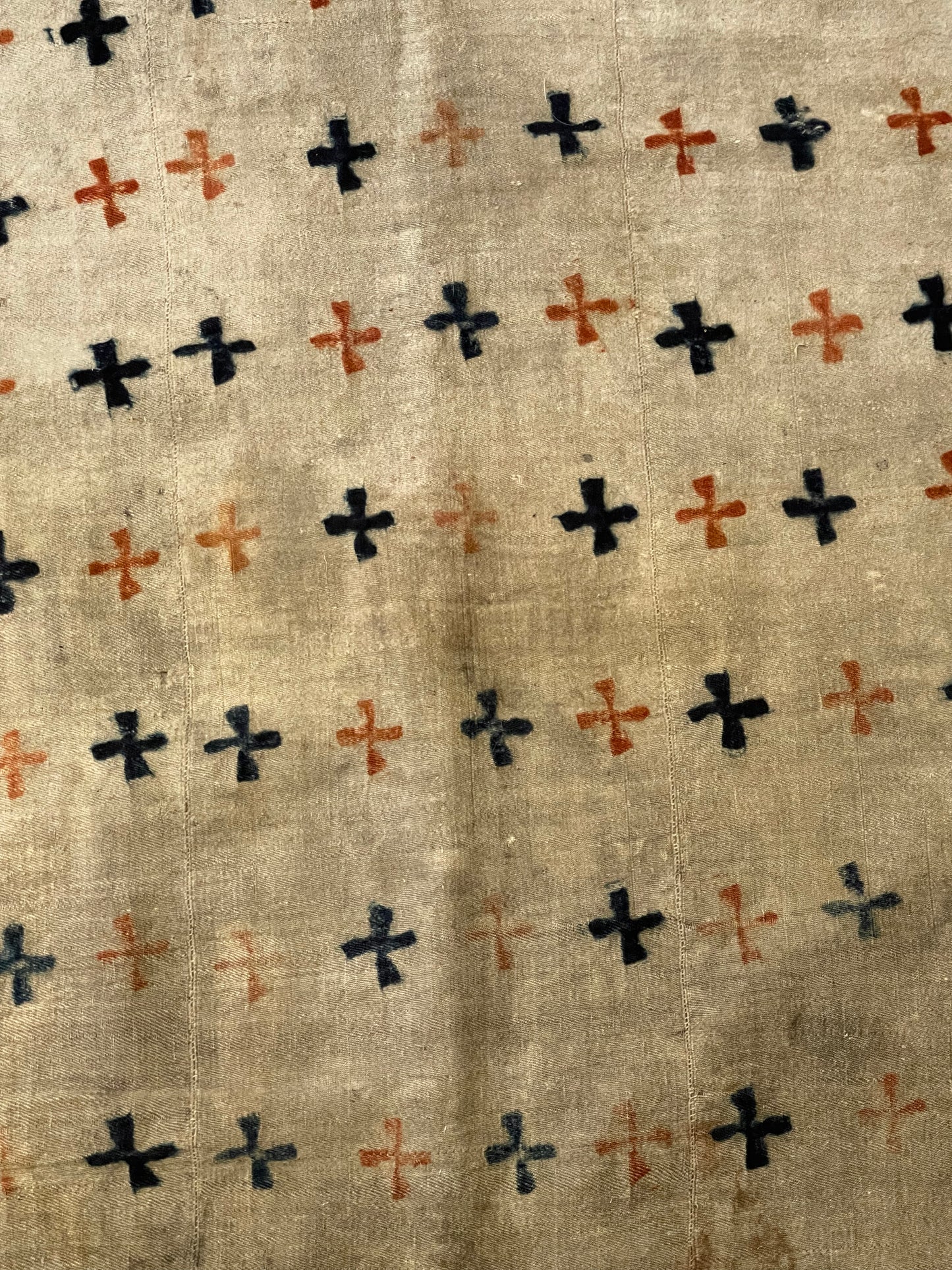 An antique Tibetan saddle blanket