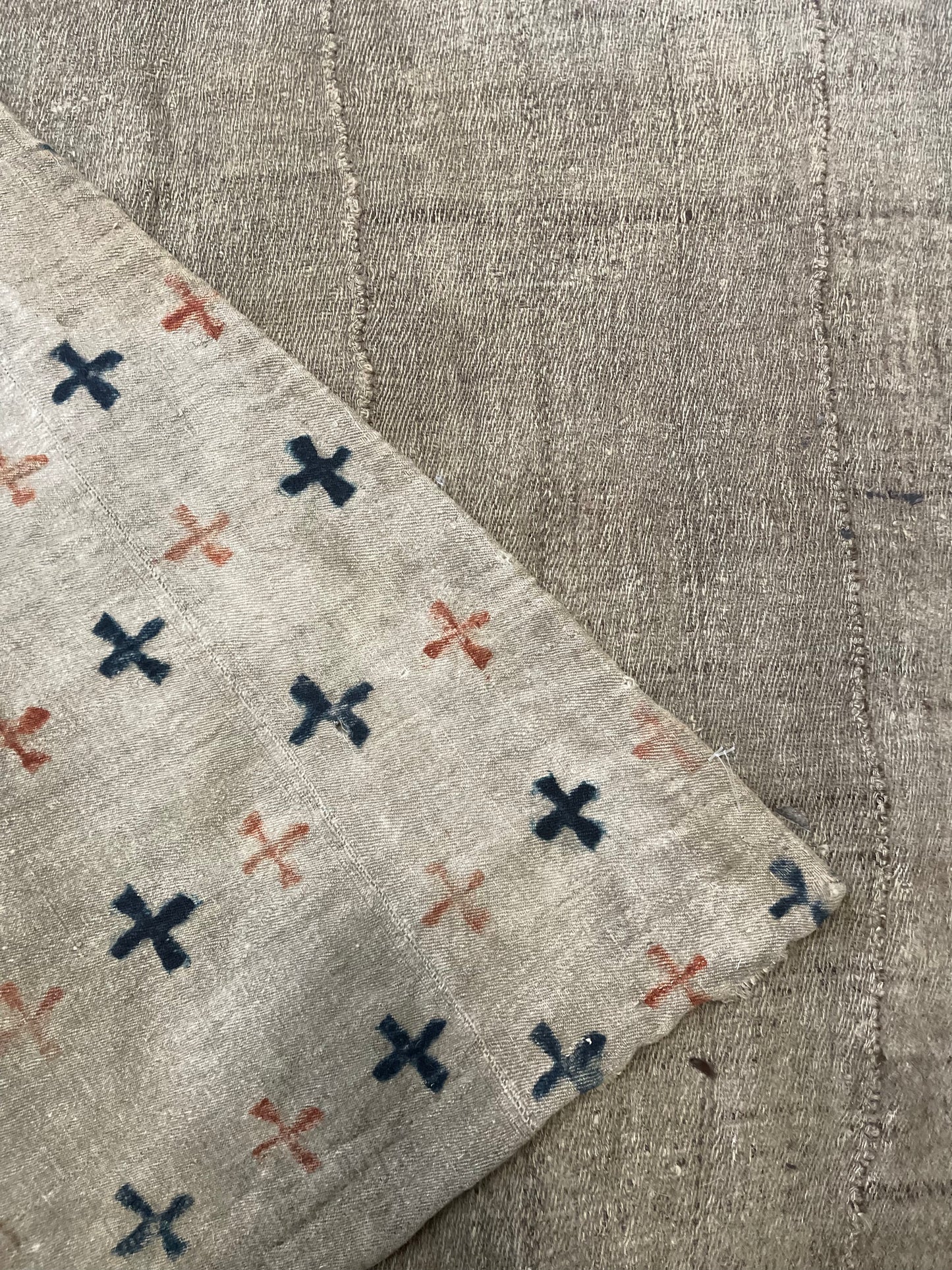 An antique Tibetan saddle blanket
