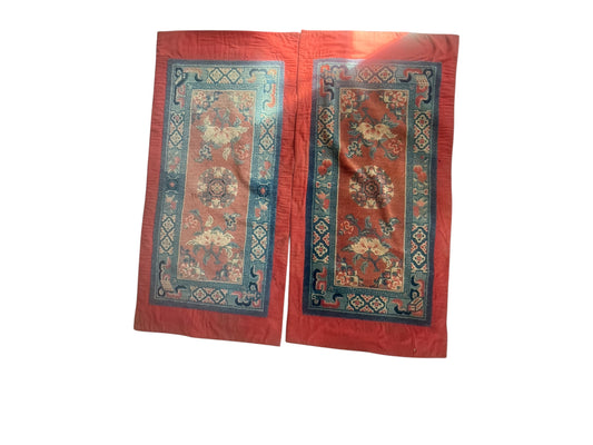 A pair ofTibetan rugs