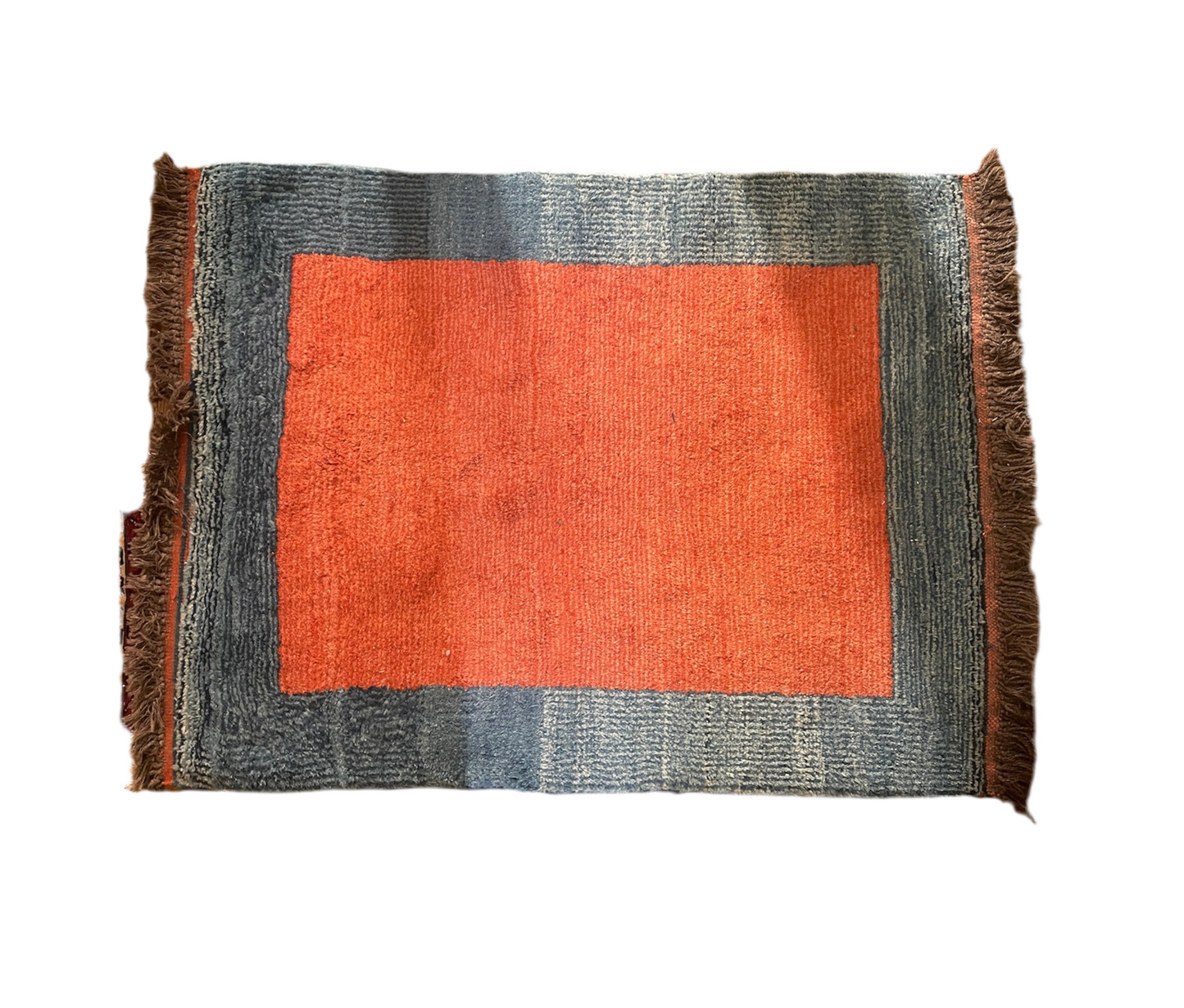 A vintage mid 20th c. Tibetan rug