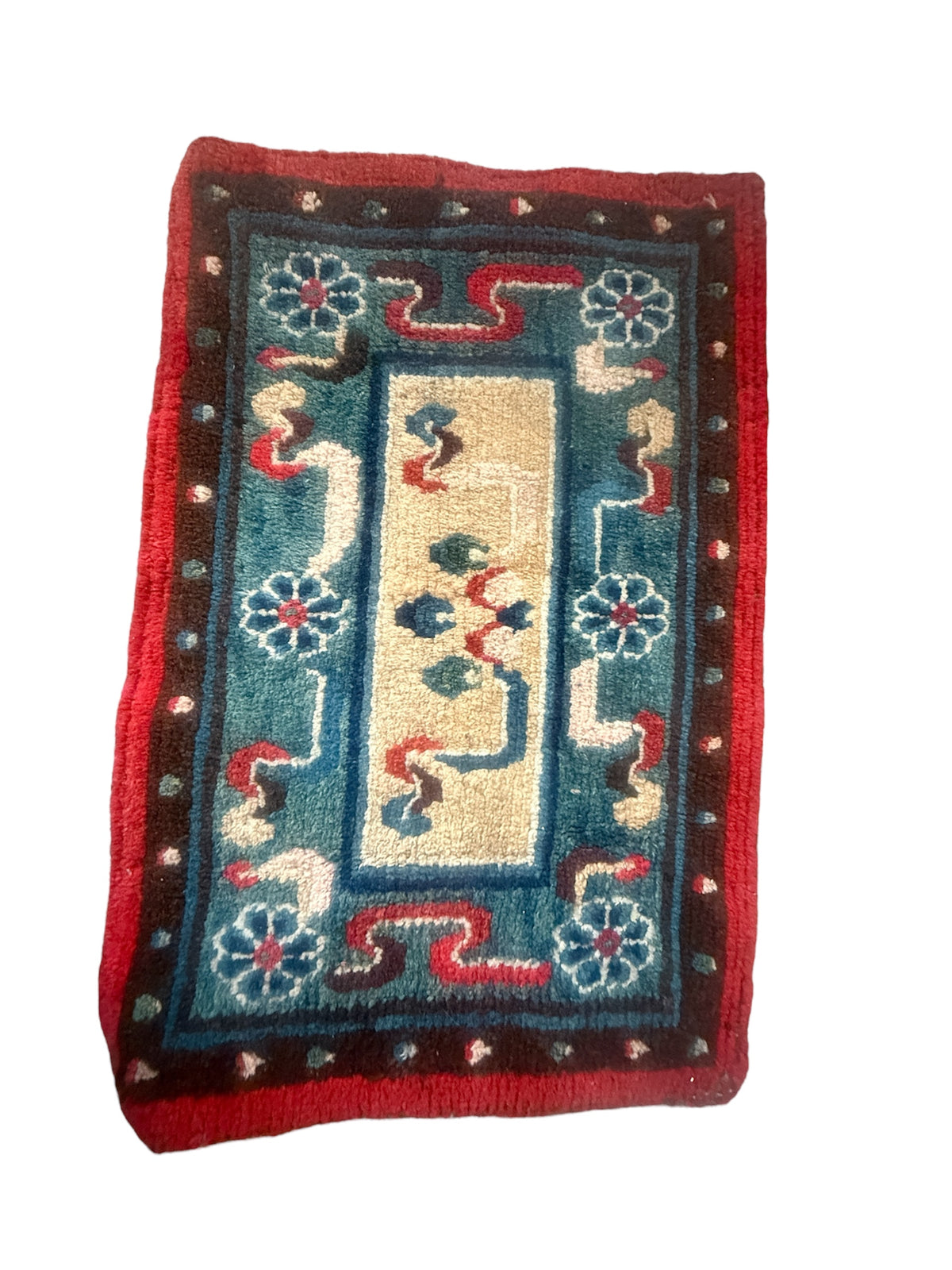 A set of three small place mat