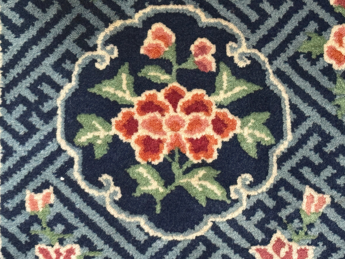 A mid 20th C. Tibetan saddle rug