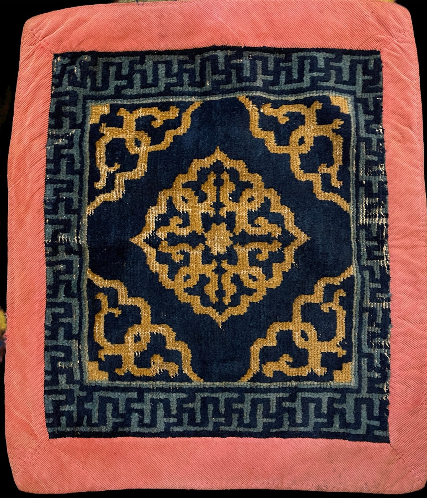 A Chinese monastery meditation rug