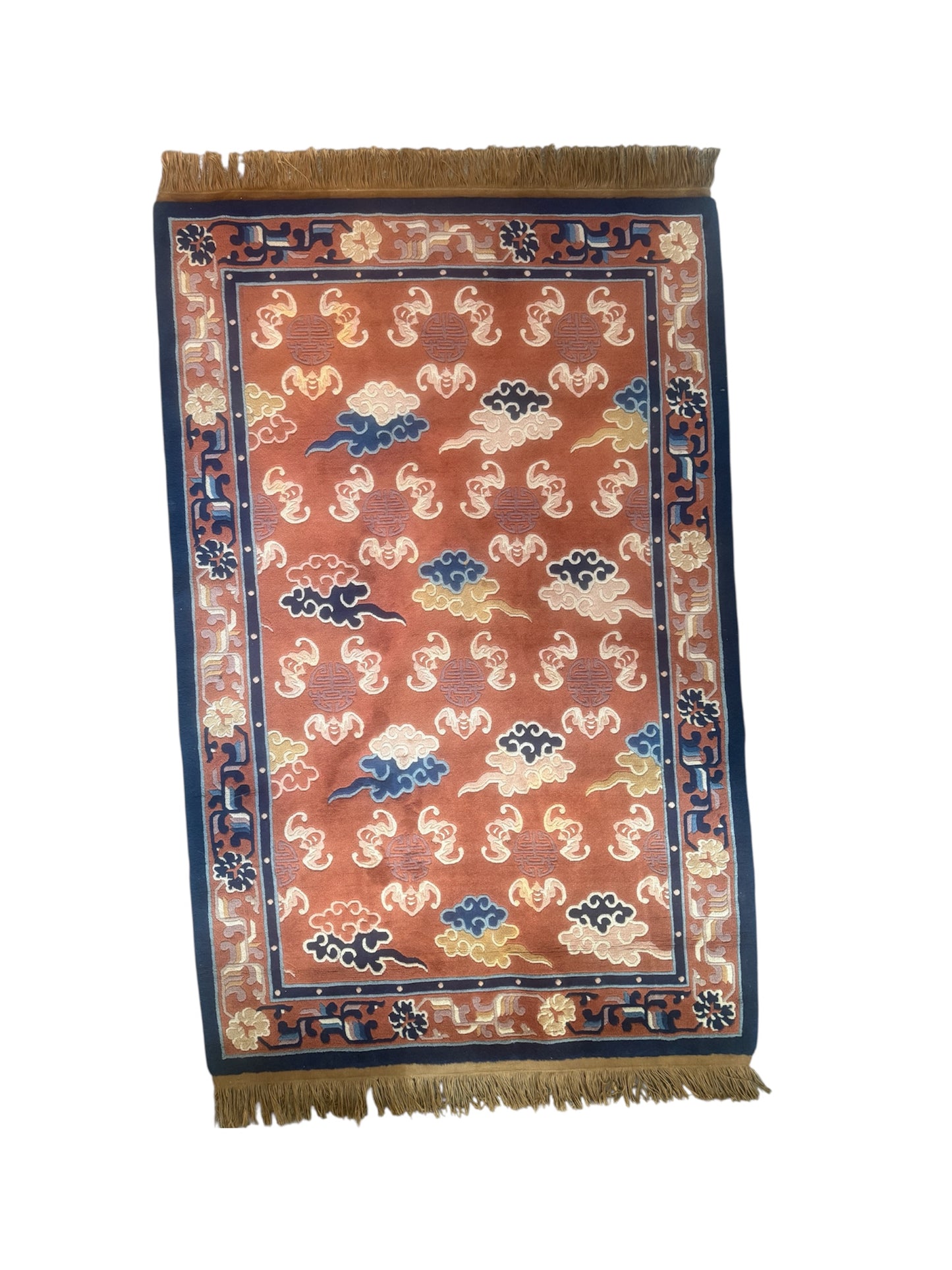 An antique ningxia rug