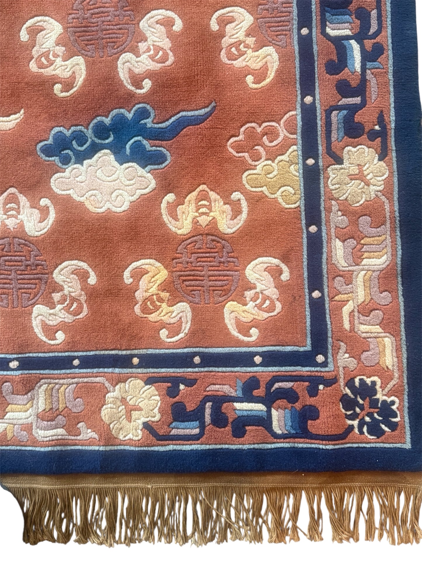 An antique ningxia rug