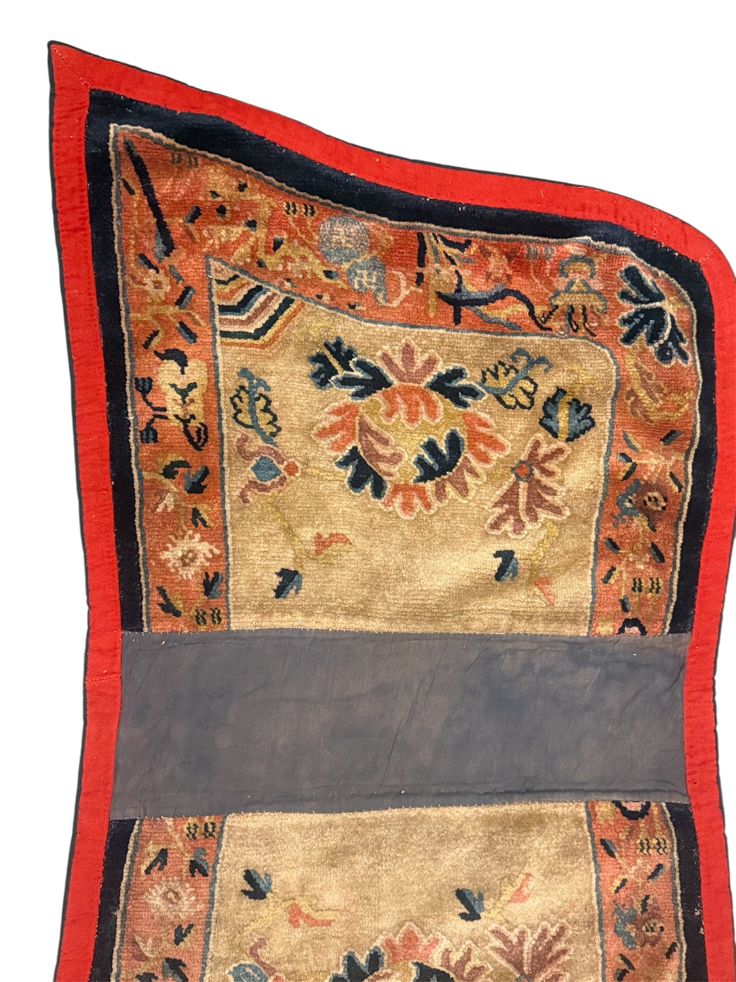Antique Tibetan saddle blanket/rug