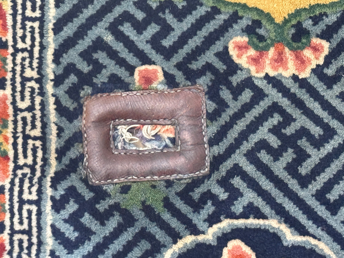 A mid 20th C. Tibetan saddle rug