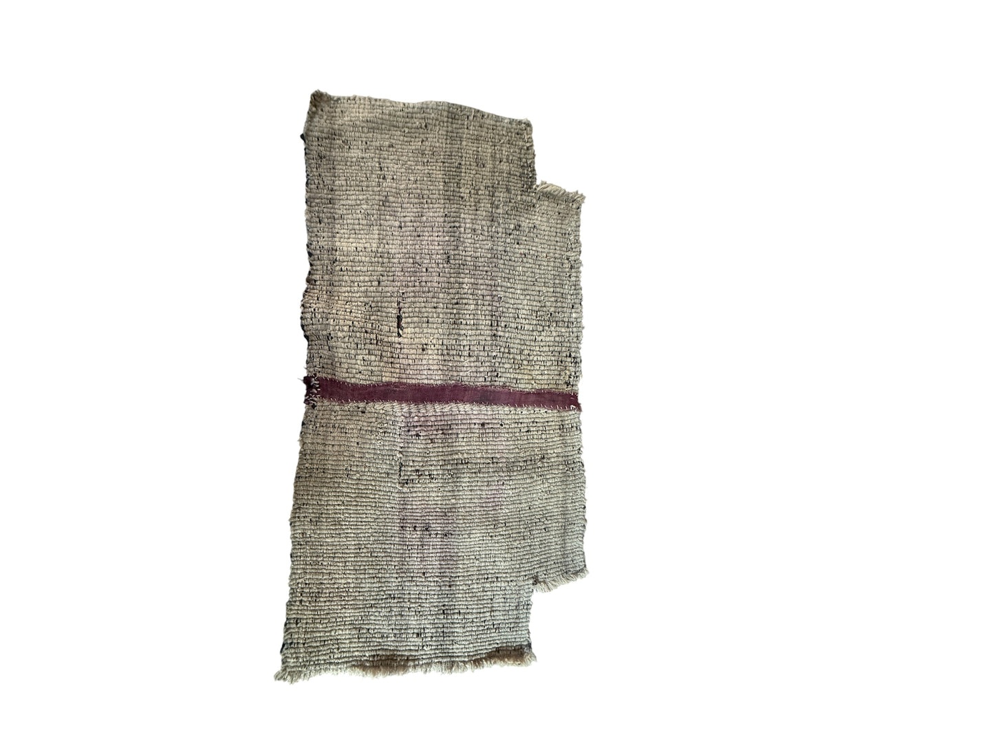 Antique Tibetan saddle rug