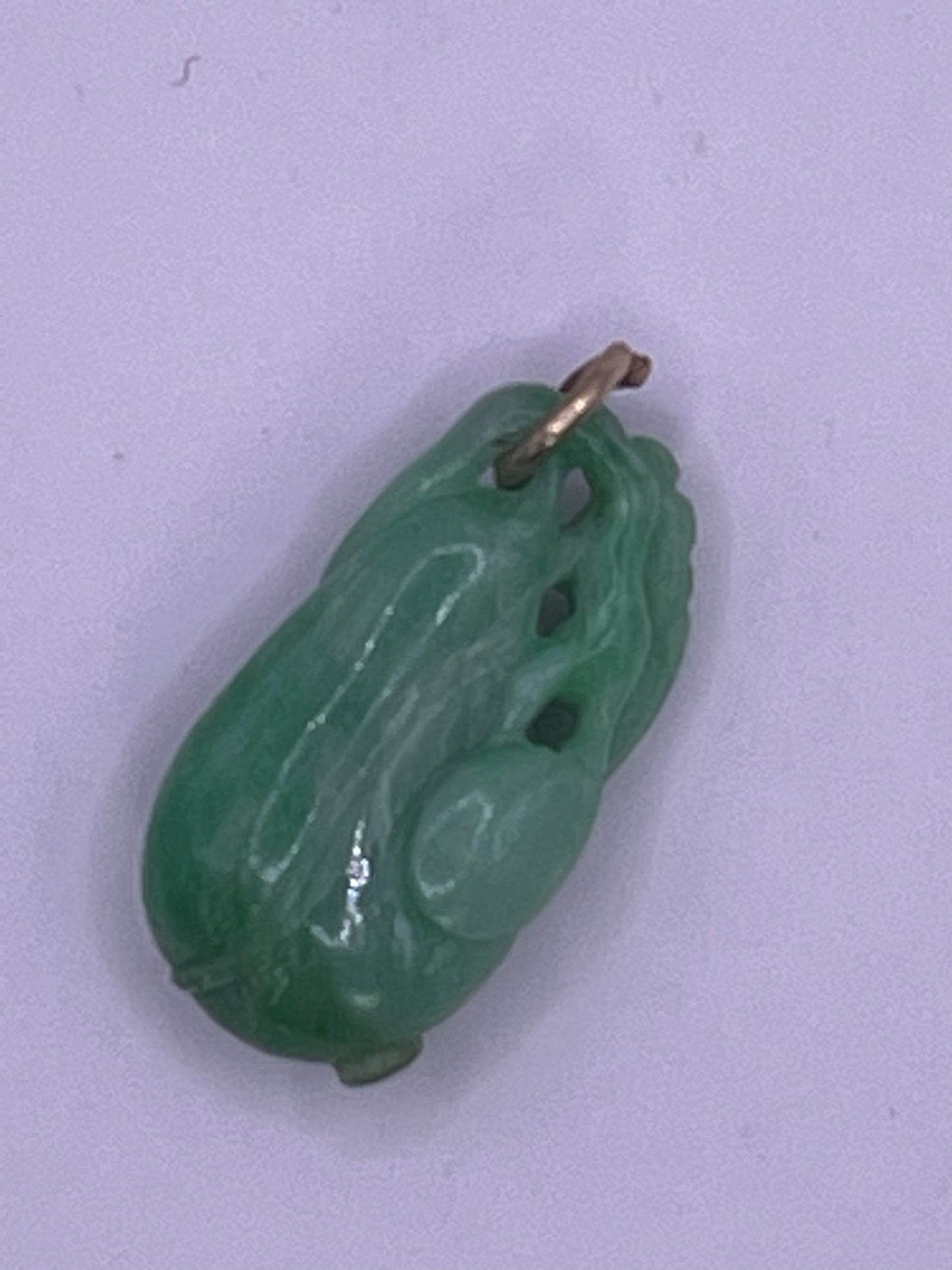 A jade plaque pendant