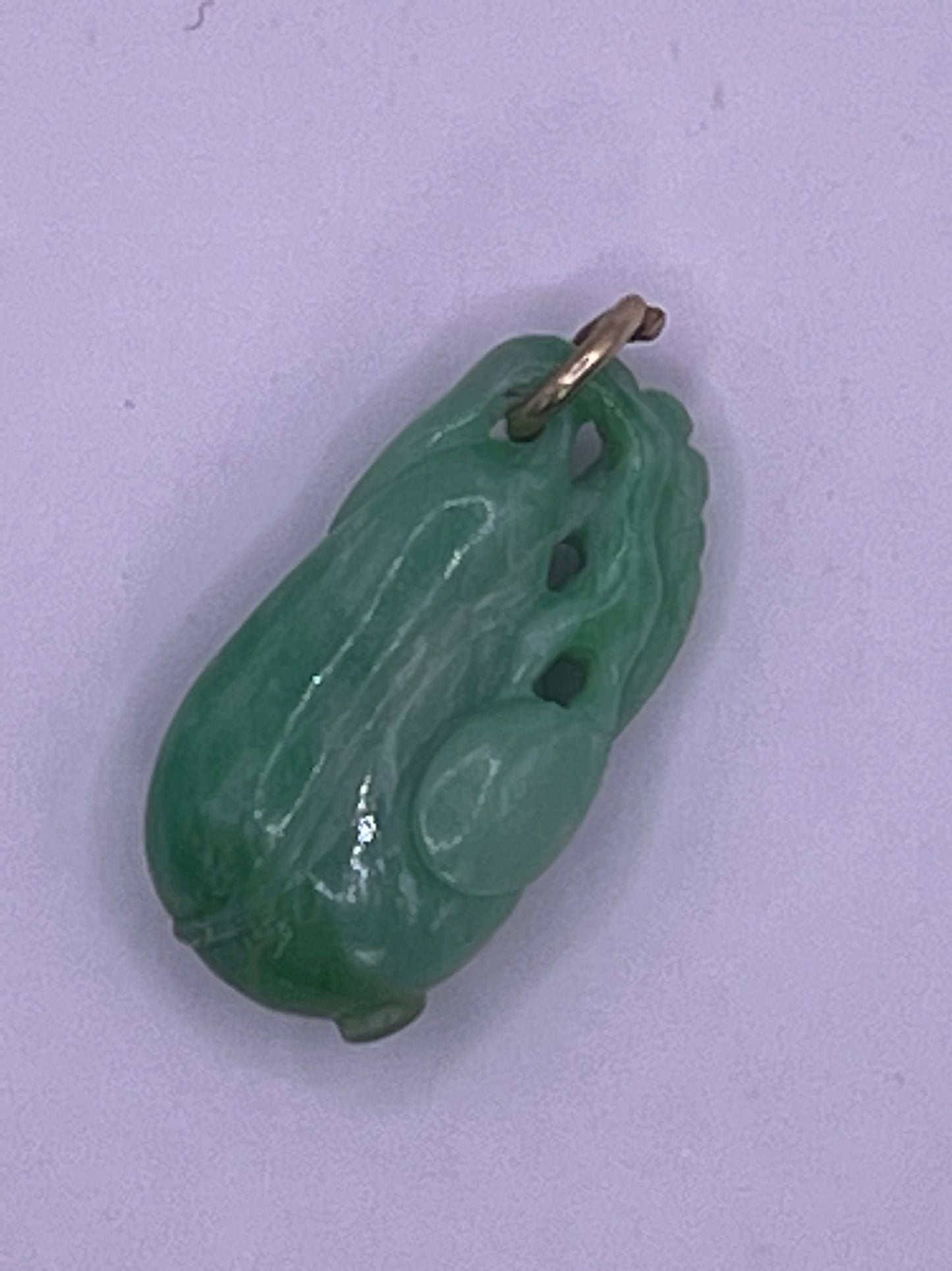 A jade plaque pendant