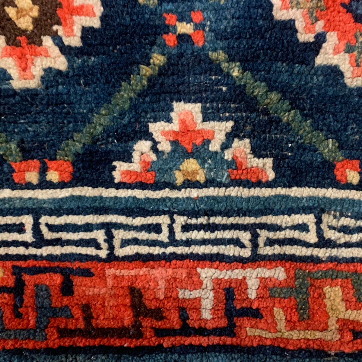 Tibetan seat cover/ rug