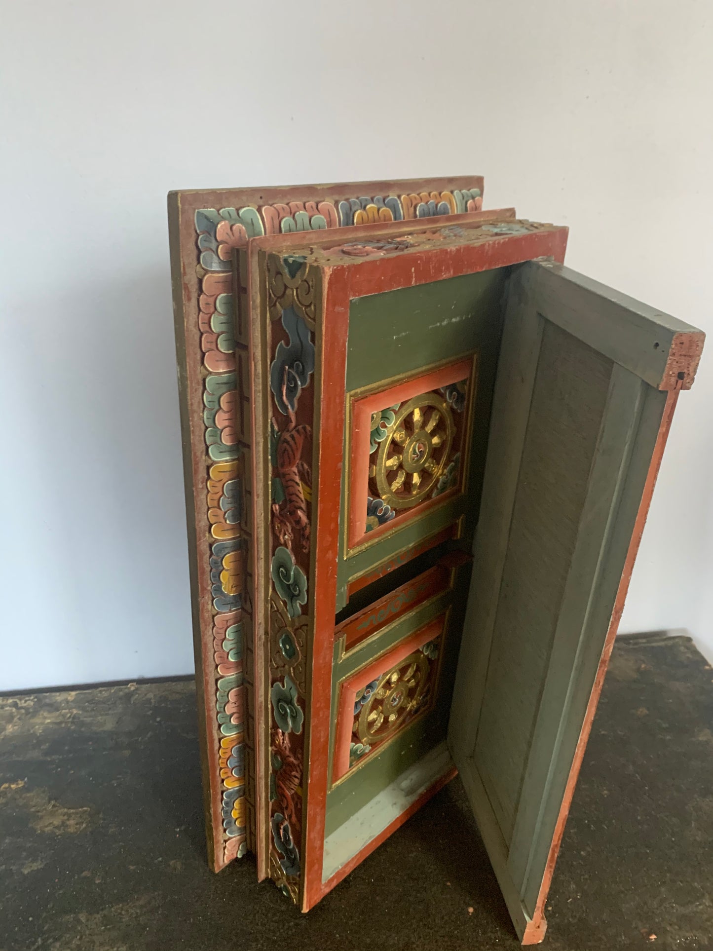 A vintage Tibetan meditation table