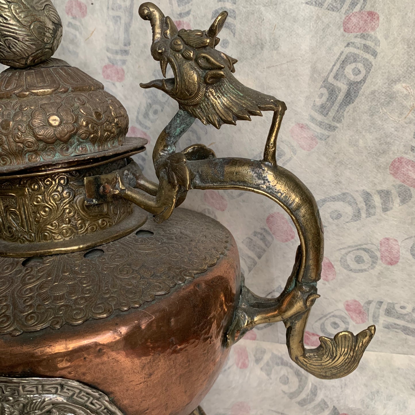 An antique Tibetan Teapot