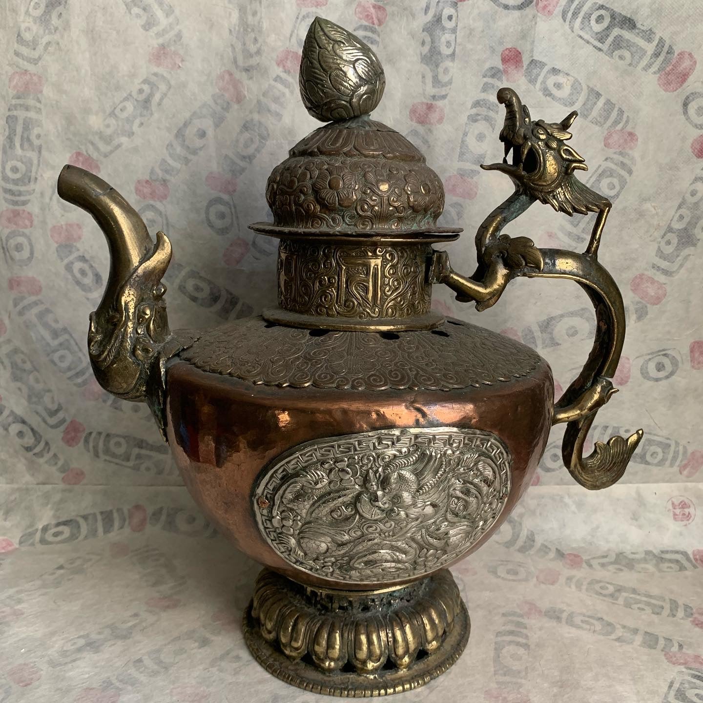 An antique Tibetan Teapot