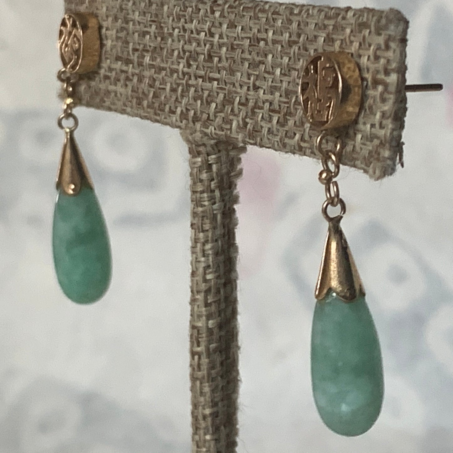 A jade earring