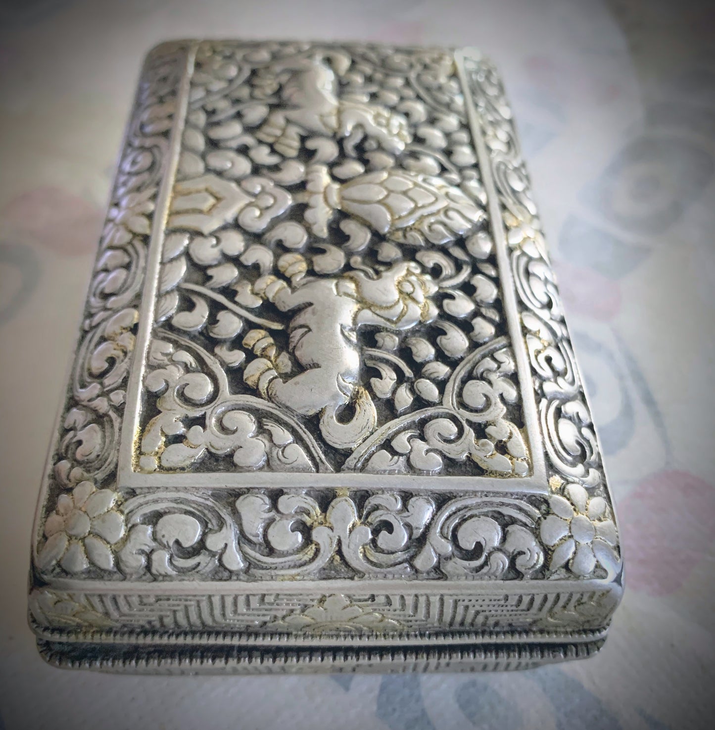 A Bhutanese betel nut box