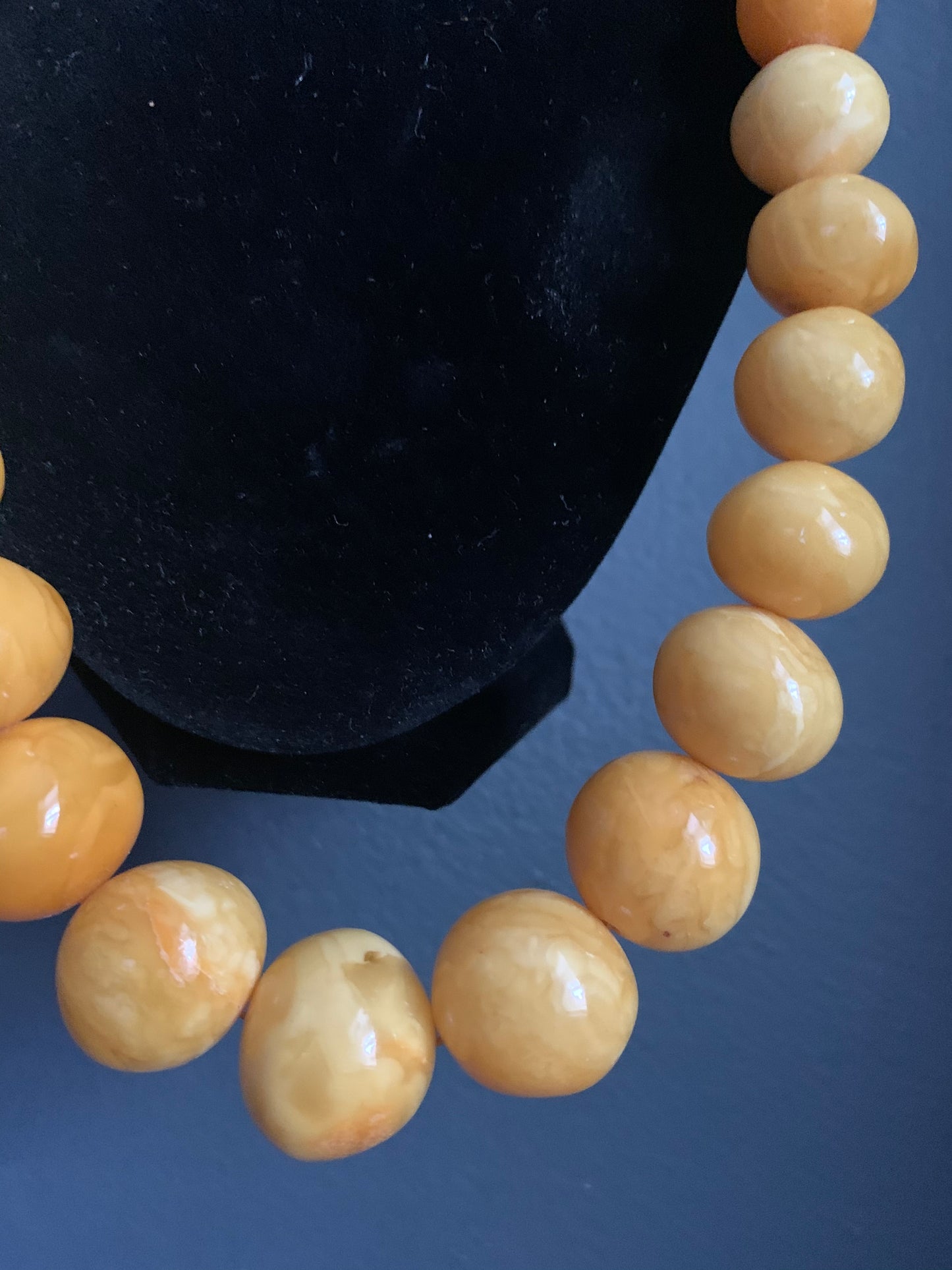 Butterscotch amber necklace