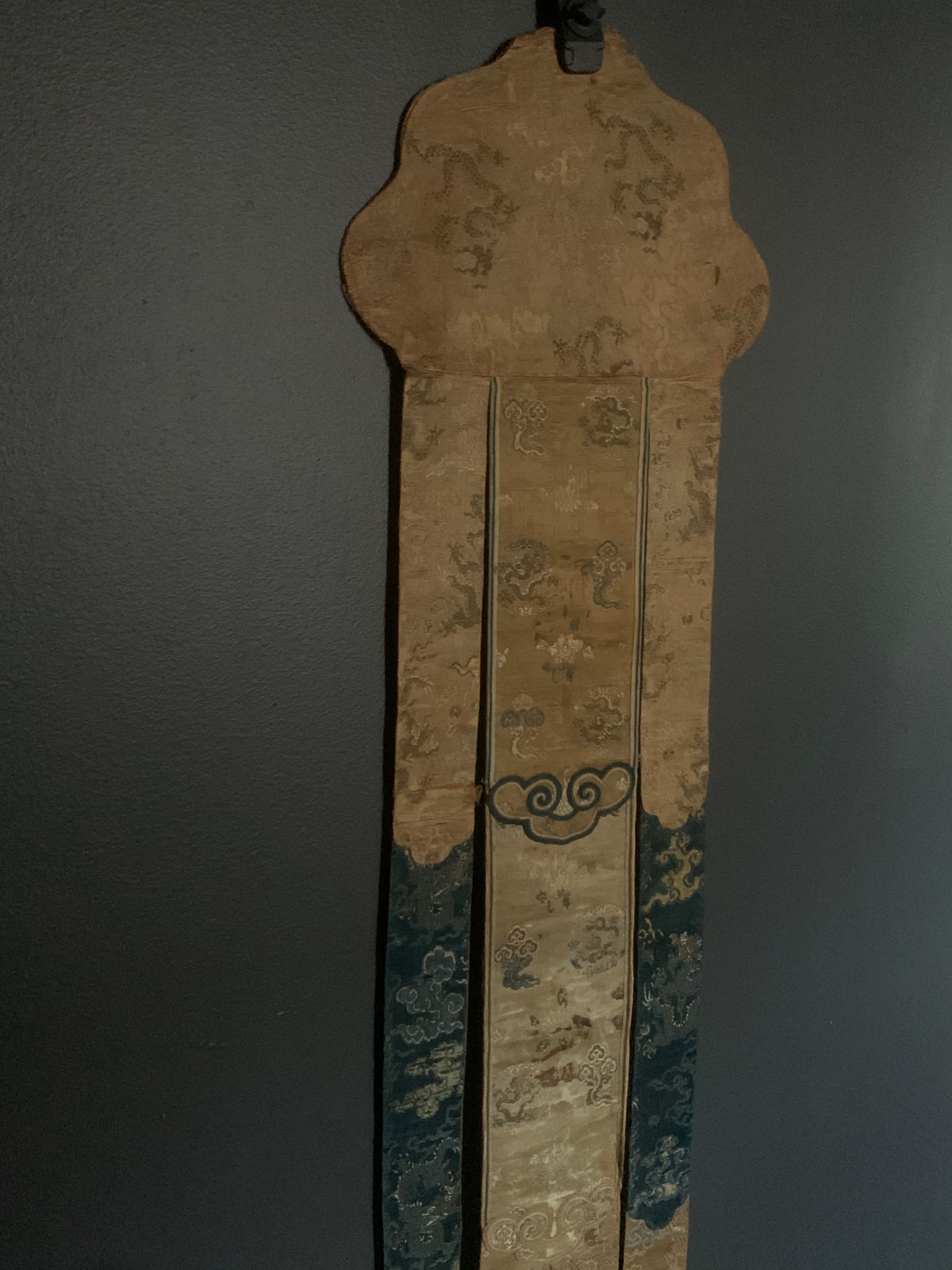 Brocade silk temple hanging