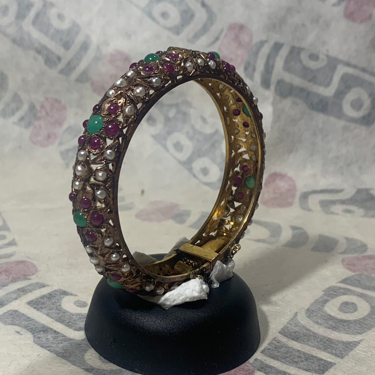Antique Indian gold bangle