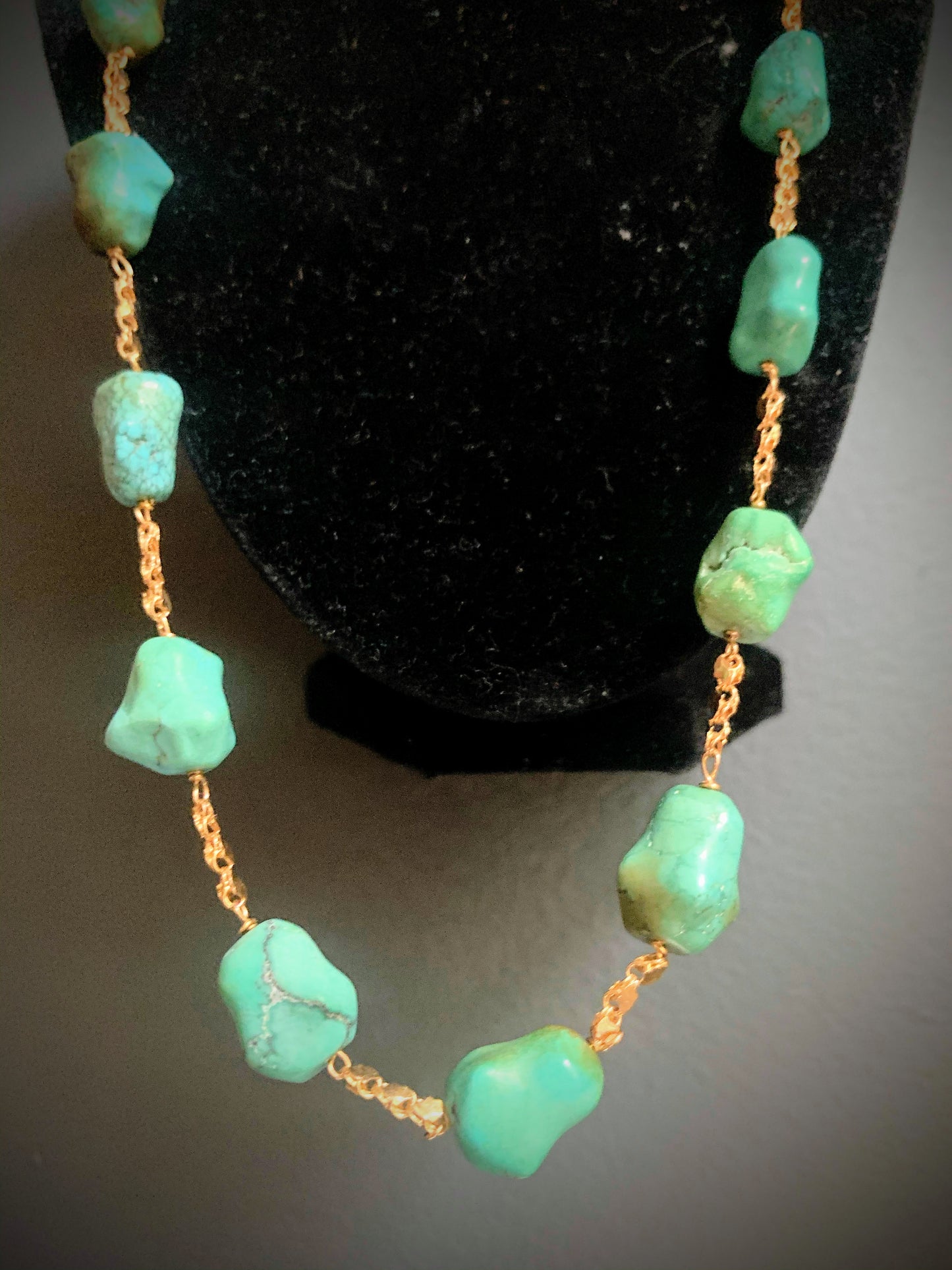 Vintage turquoise necklace