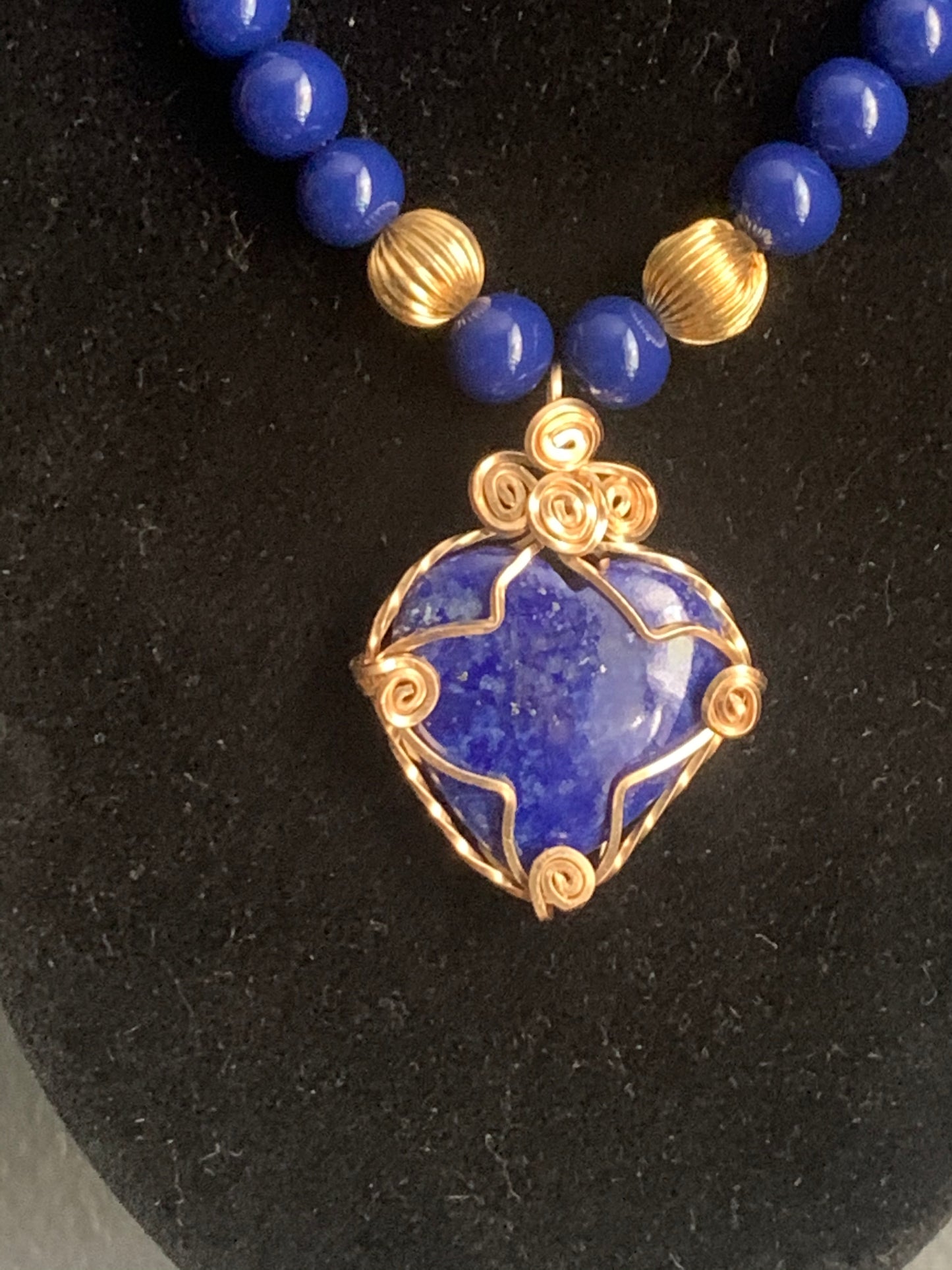 Lapis necklace