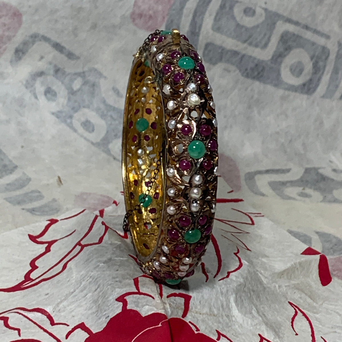 Antique Indian gold bangle