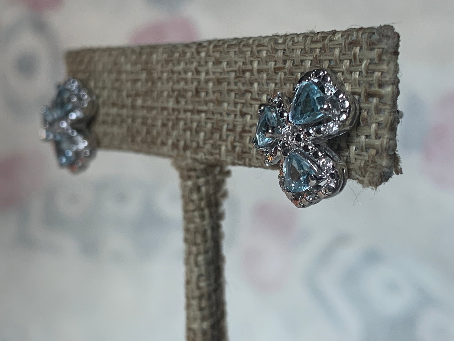 Aquamarine earring