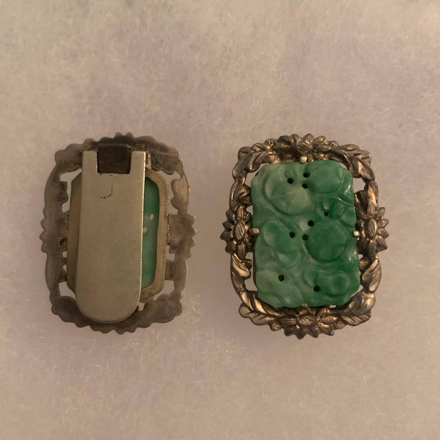 Jade clips