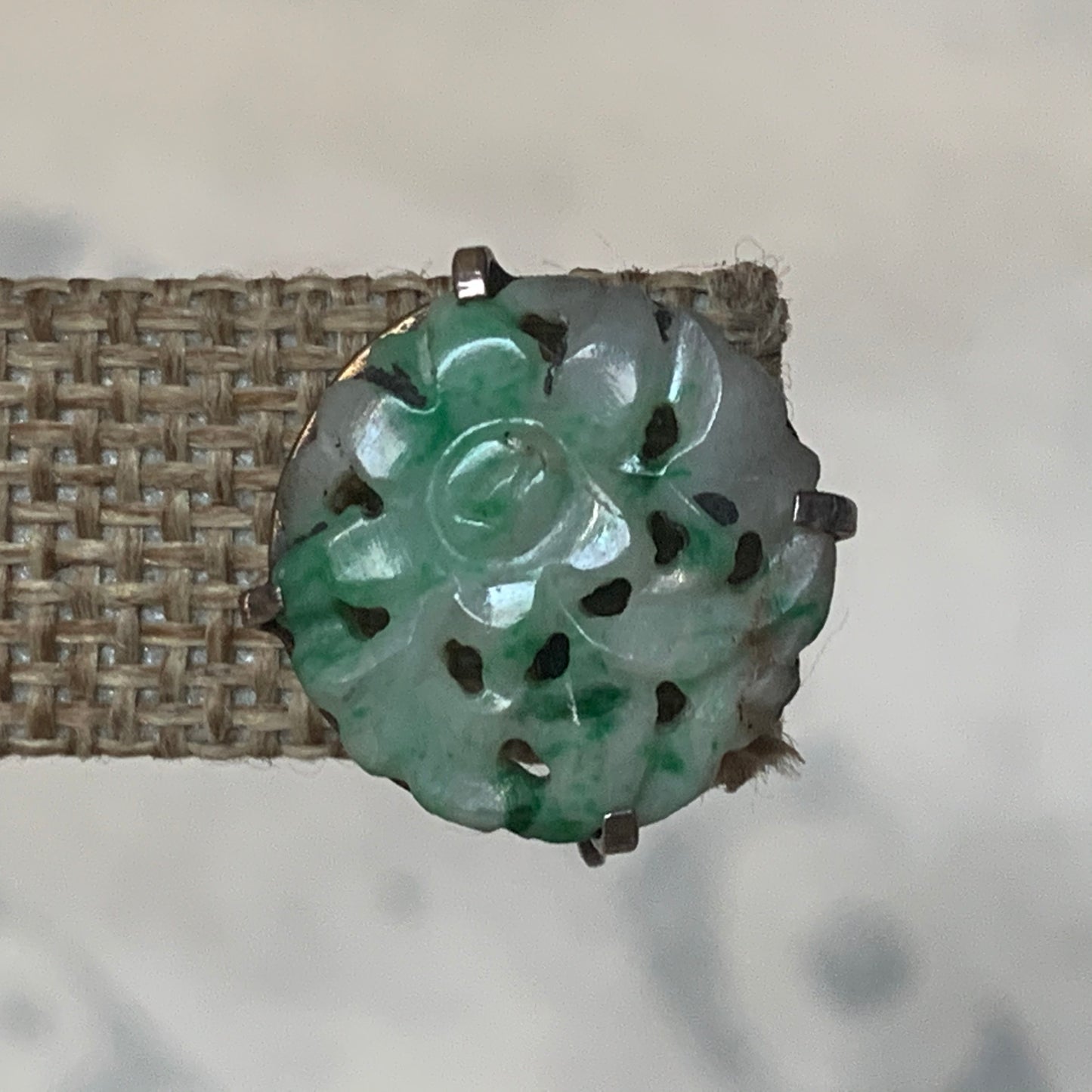 Jade ear rings