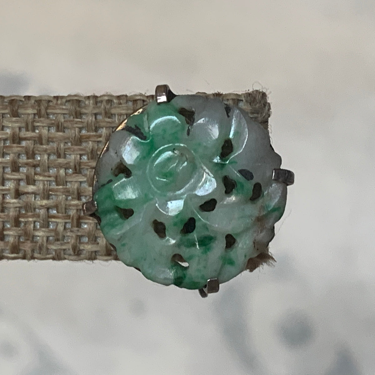 Jade ear rings