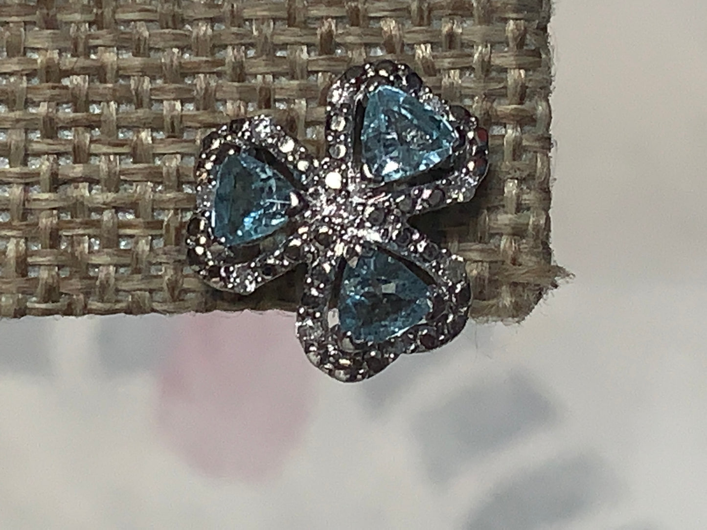 Aquamarine earring