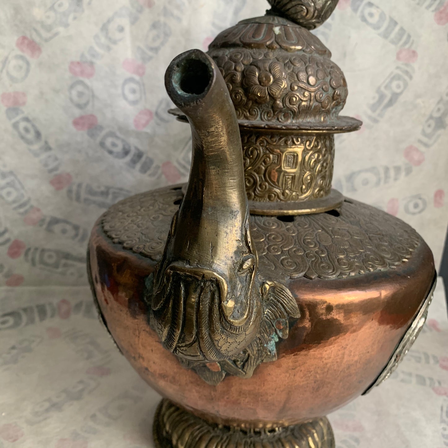 An antique Tibetan Teapot