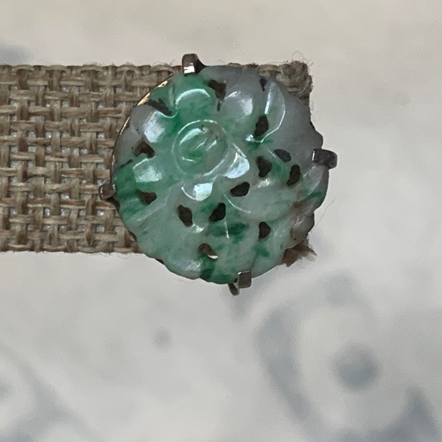 Jade ear rings