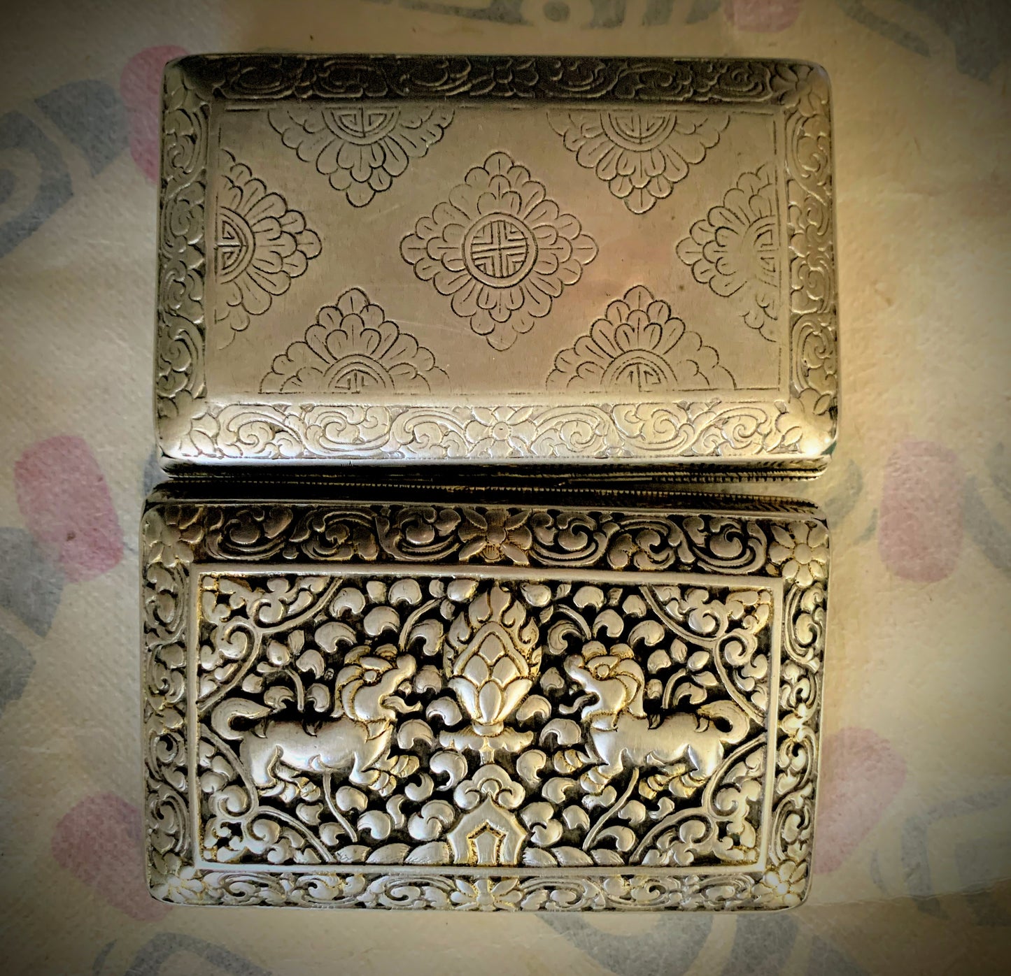 A Bhutanese betel nut box