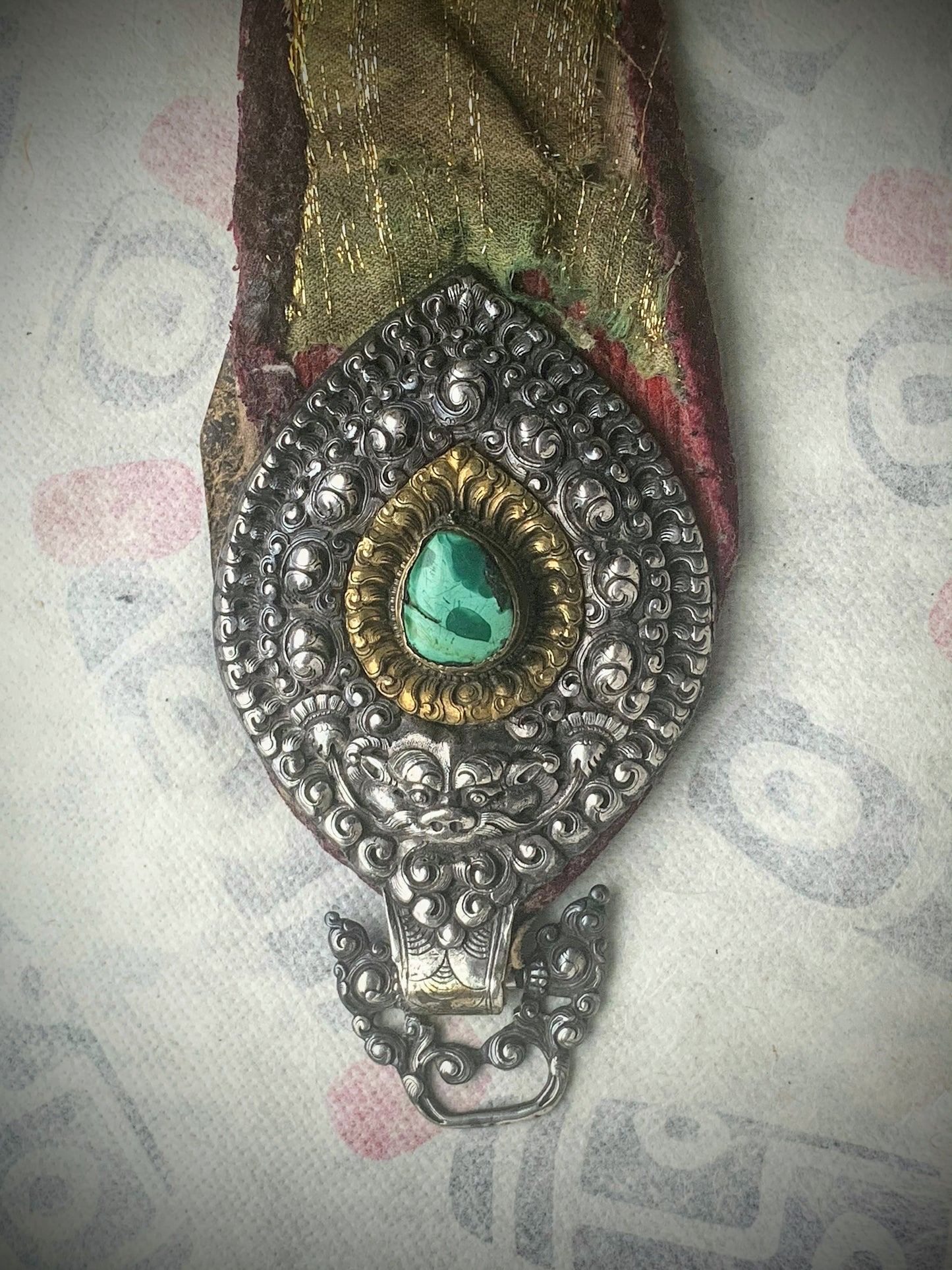 Antique Tibetan belt pendants