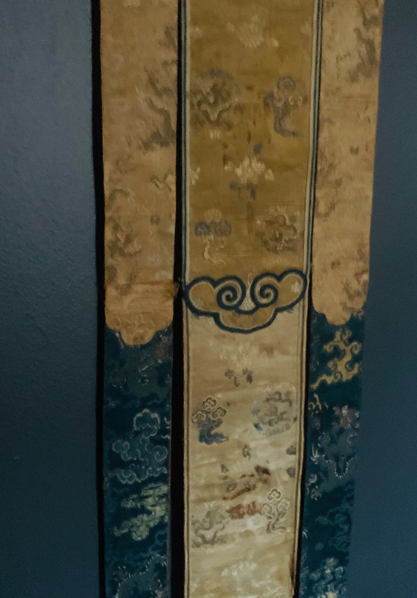 Brocade silk temple hanging
