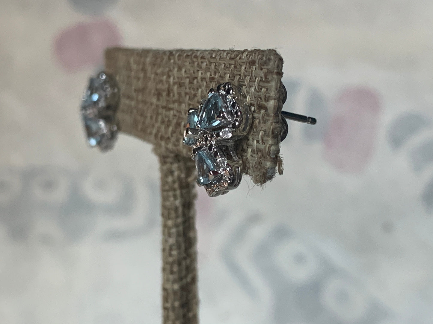 Aquamarine earring