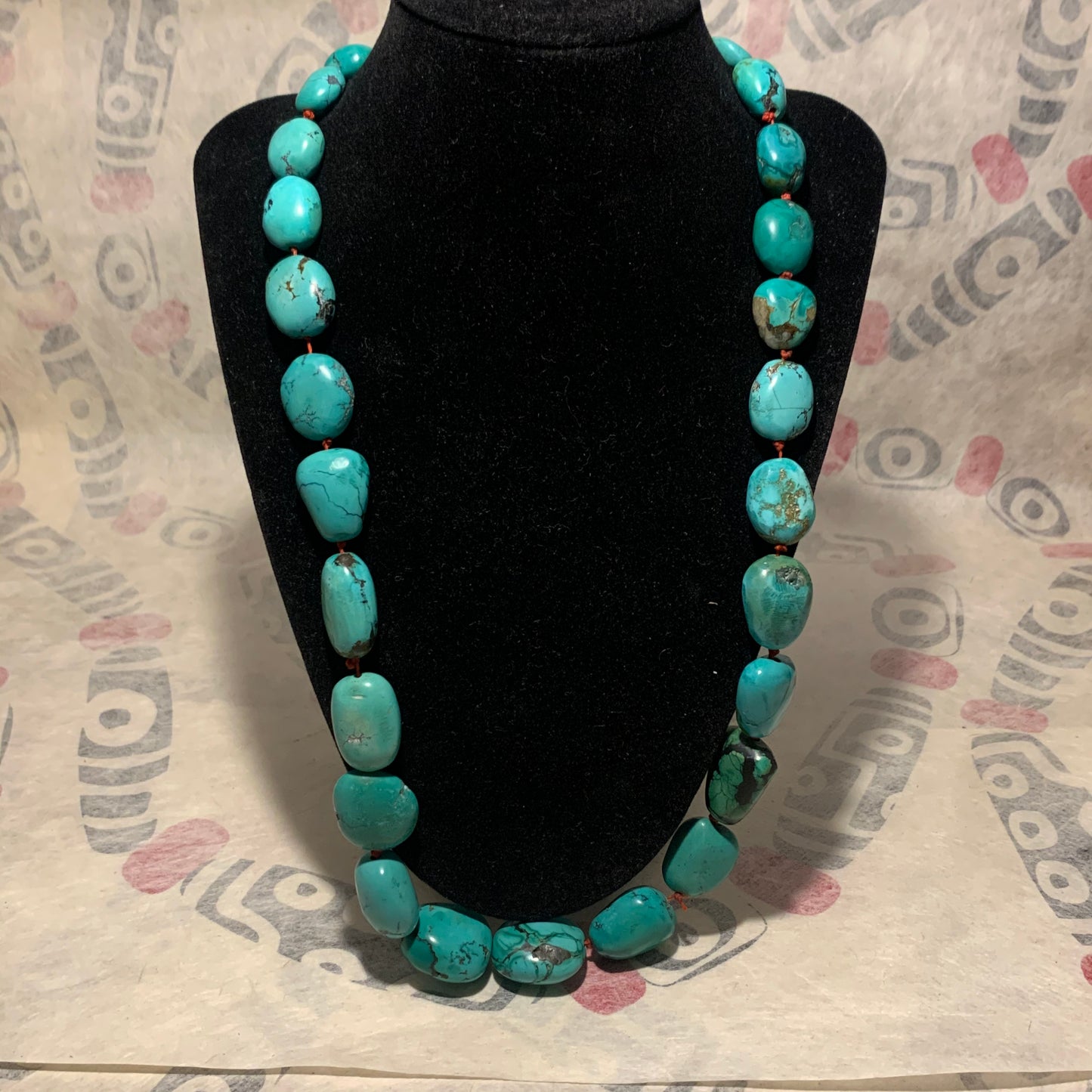 Antique Tibetan Turquoise bead necklace