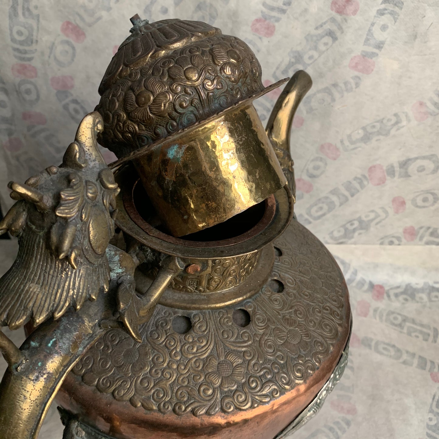 An antique Tibetan Teapot