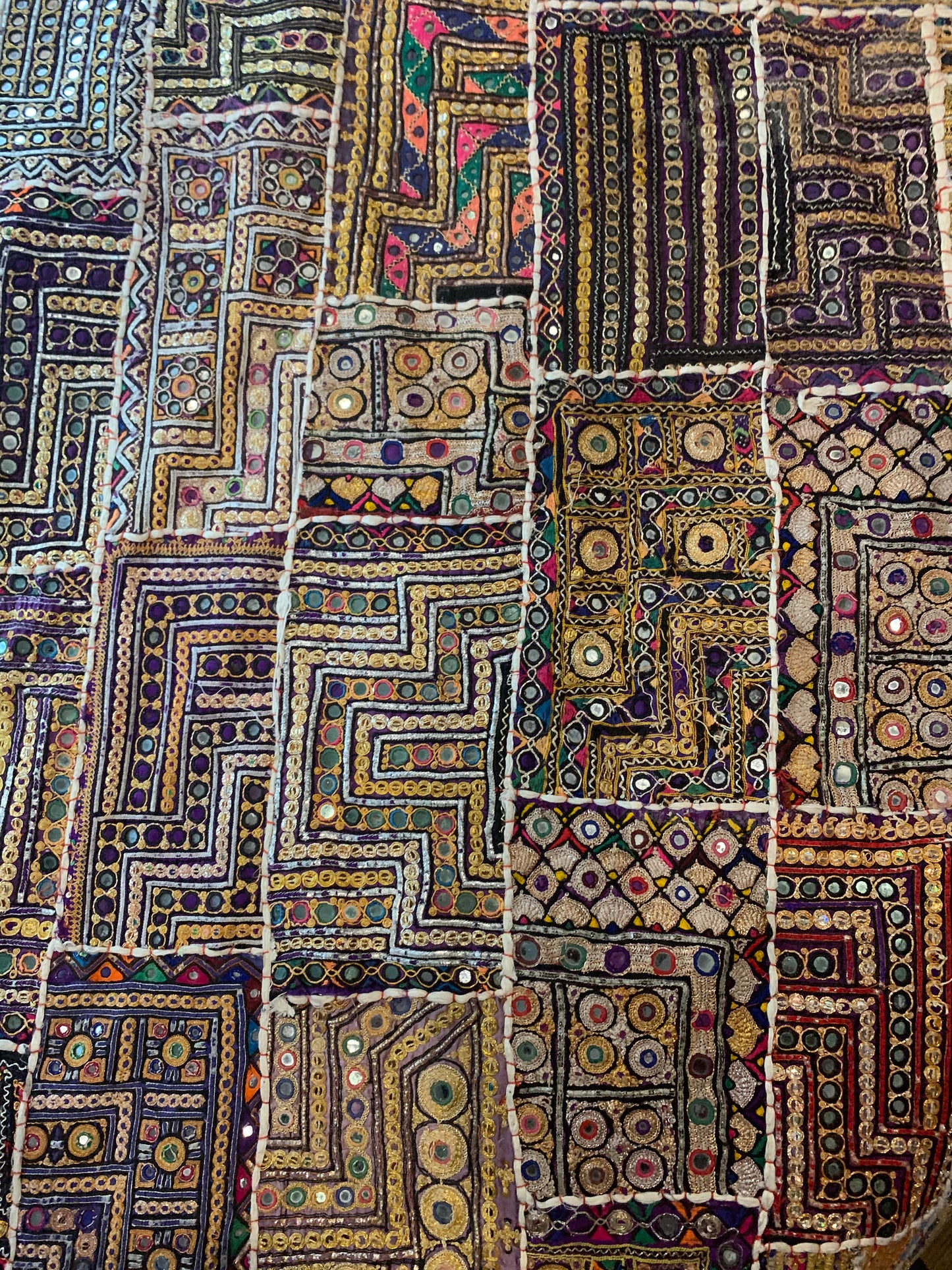 An Indian bedcover