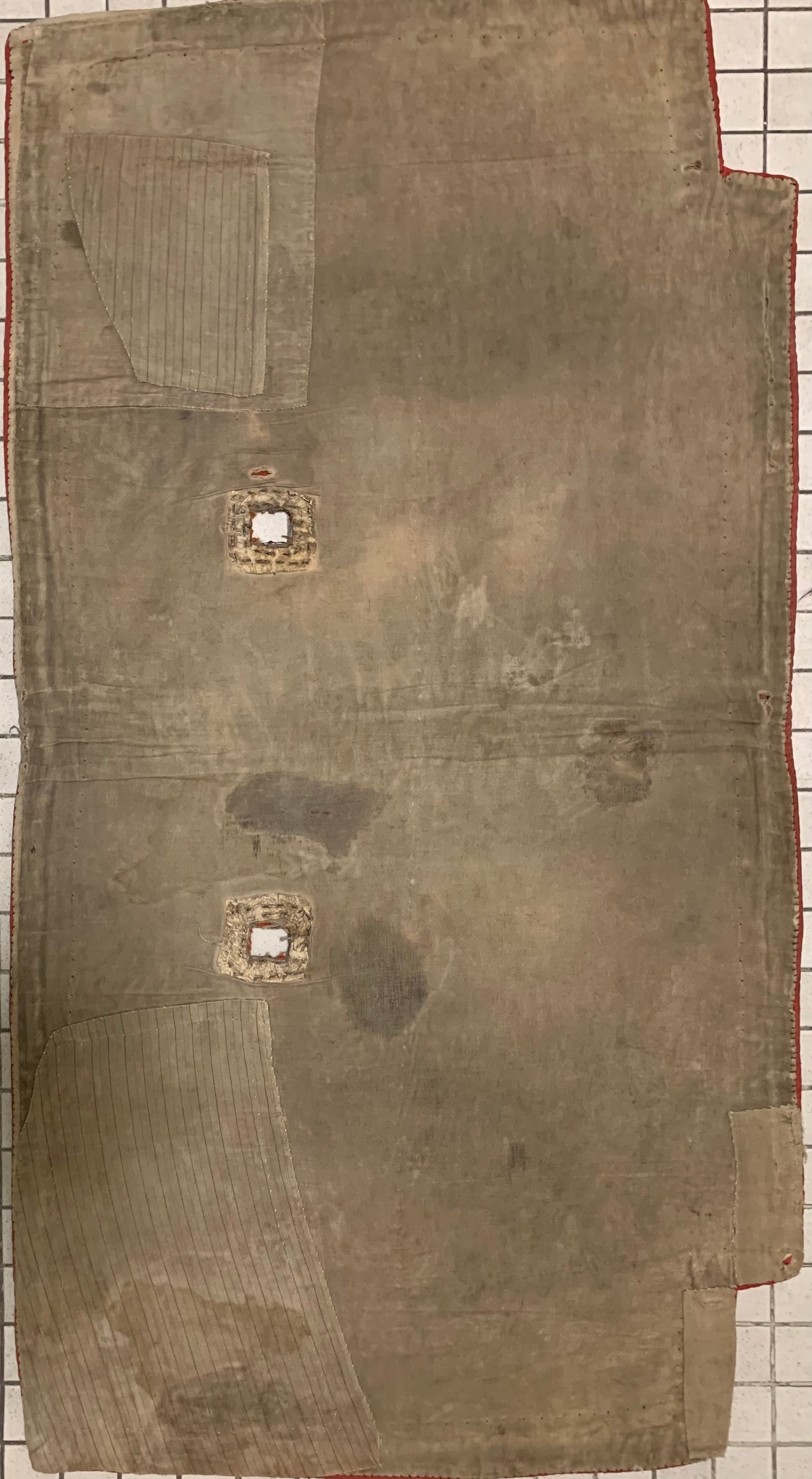 An antique Tibetan saddle rug