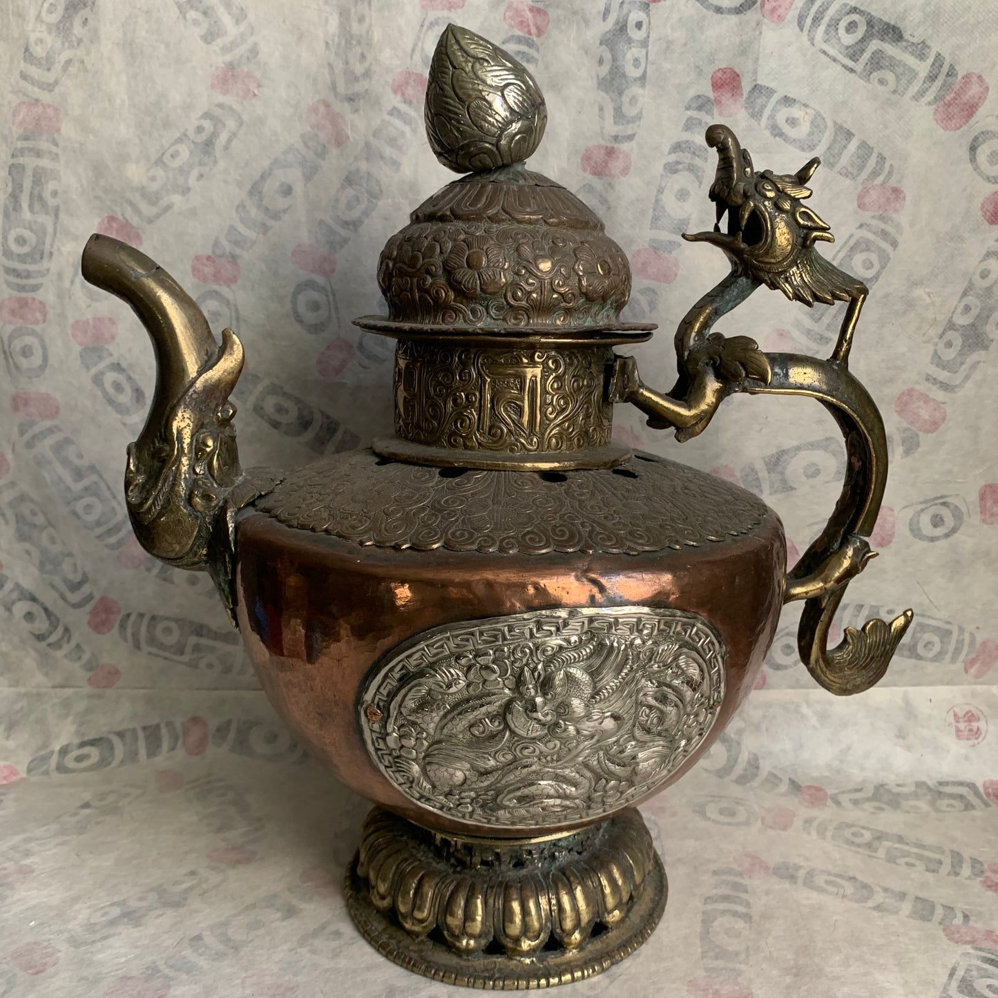 An antique Tibetan Teapot