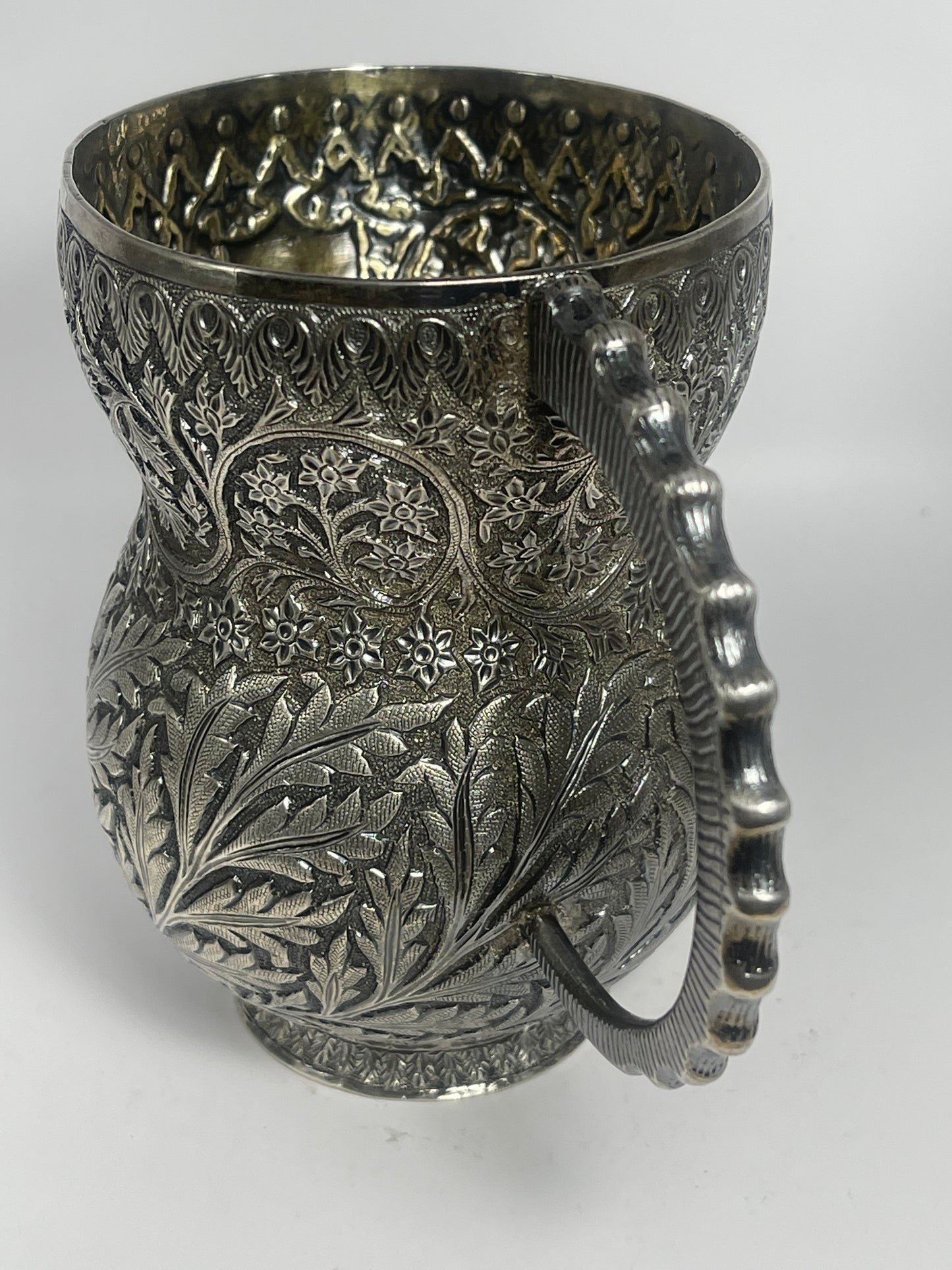 Early 20th C., antique hand chased pitcher