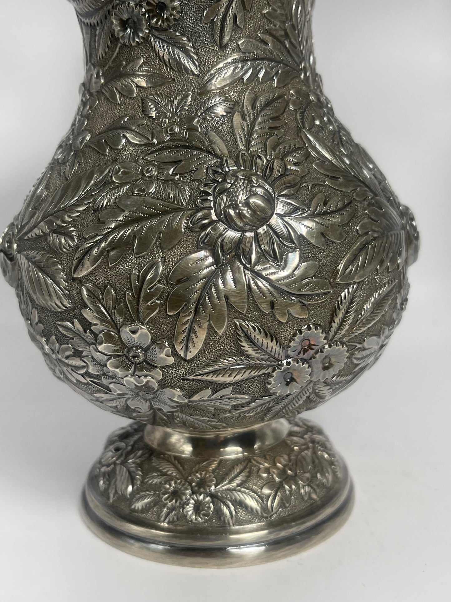 Early 20th C., antique hand chased pitcher