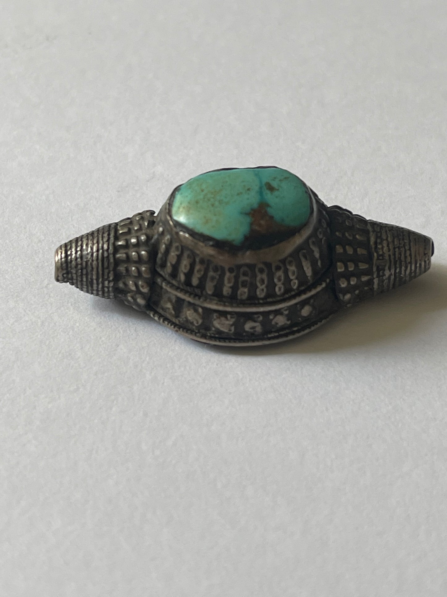 Antique Tibetan Turquoise hair beads