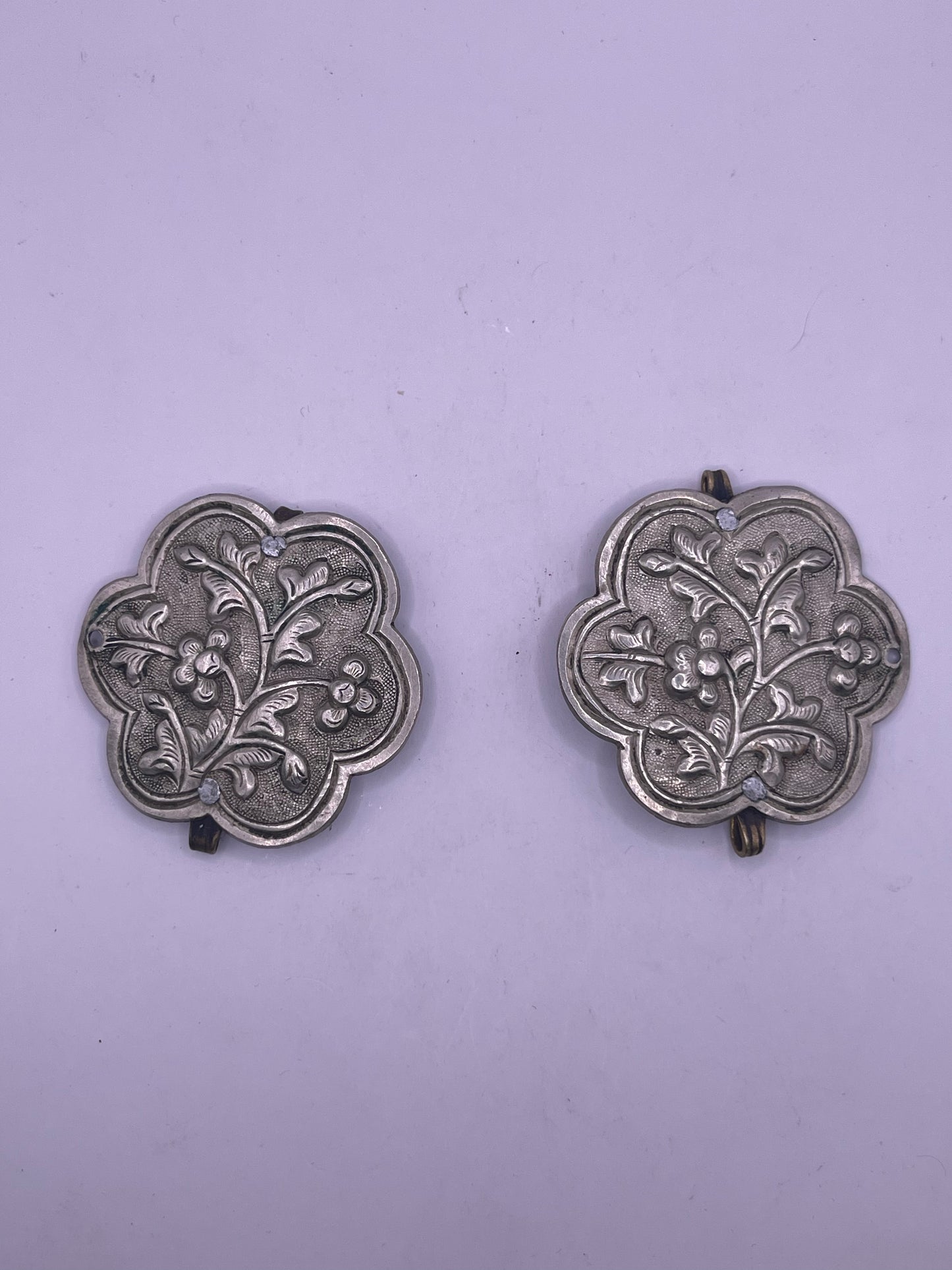 Antique Tibetan belt fasteners
